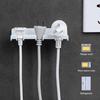 Power Plug Hook Punch-free Universal Toothbrush Multifunctional Steady Wall Hanger for Bathroom