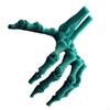 Realistic Poseable Halloween Skeleton Hand Sculpture Movable Human Skull Palms Model For Themed Decorations HX6C