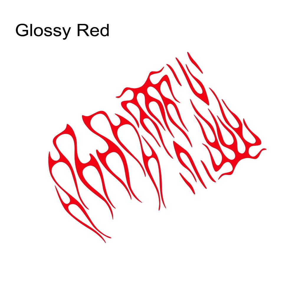 Flame Pattern Car Stickers Waterproof Motorcycle Auto Door Body Decals For Honda Shadow VT750 Motorcycle Decoration Accessories