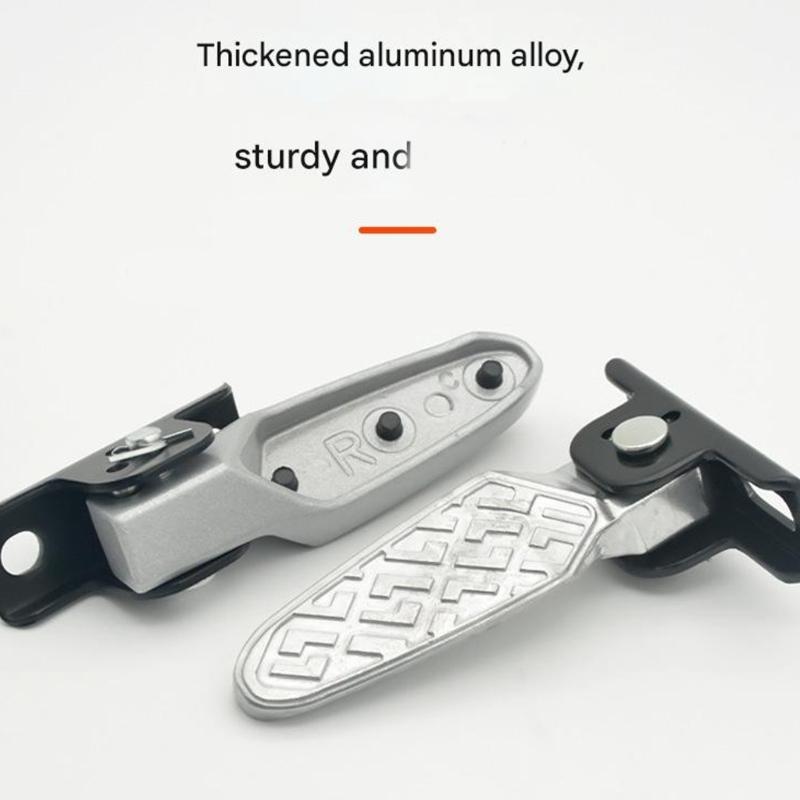 Antislip Foldable Pedals for Electric Bike with High Elasticities Materials Reducing Fatigue Enhancing Ridings Comfort