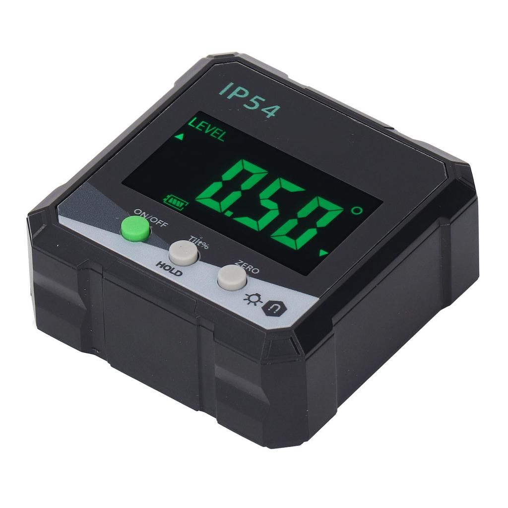 Digital Level Box 2 Modes Magnetic Base LCD Digital Angle Gauge Protractor Inclinometer for Woodworking Construction