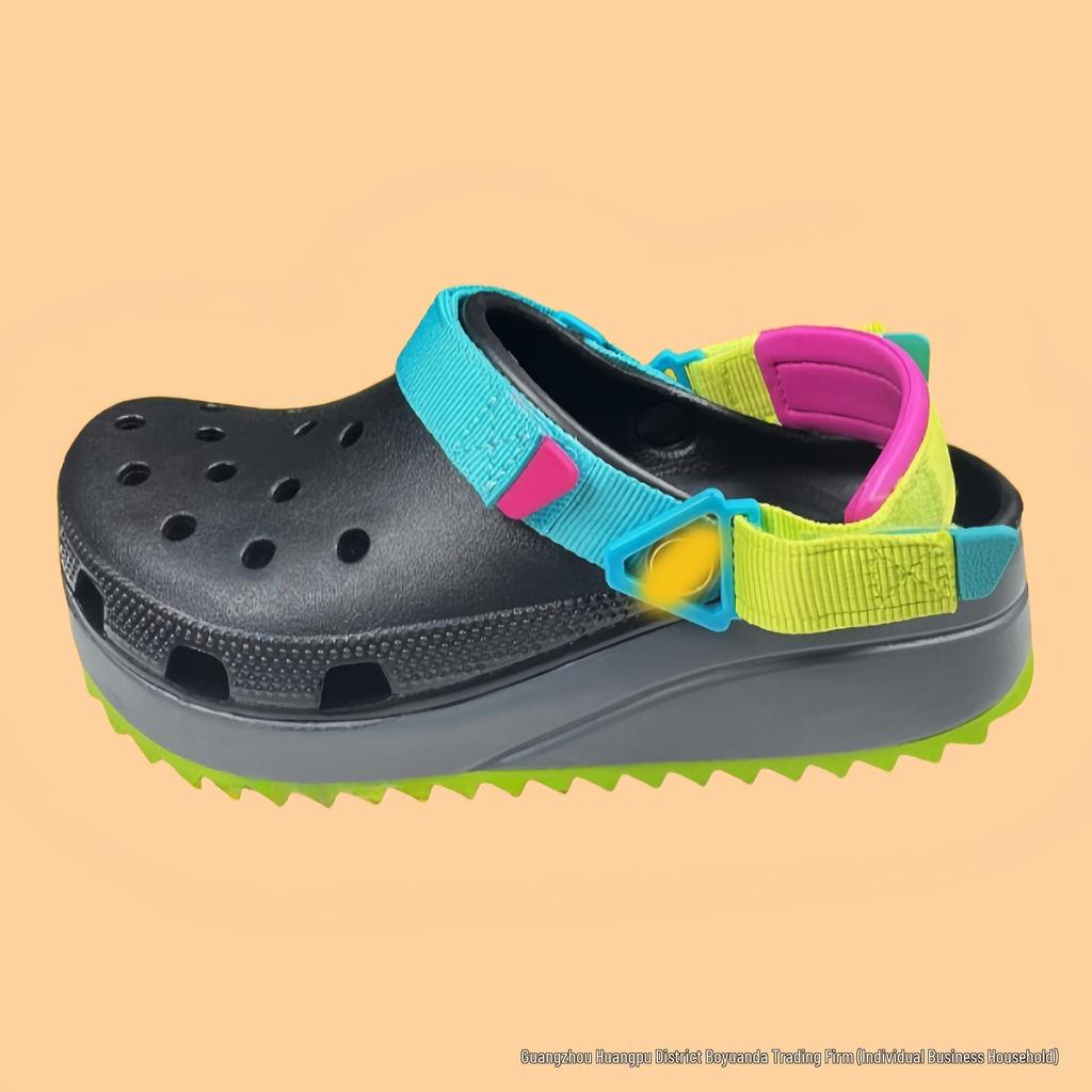 2025 Unisex Sandalen mit dicker Sohle und Absatz, geschlossene Zehen