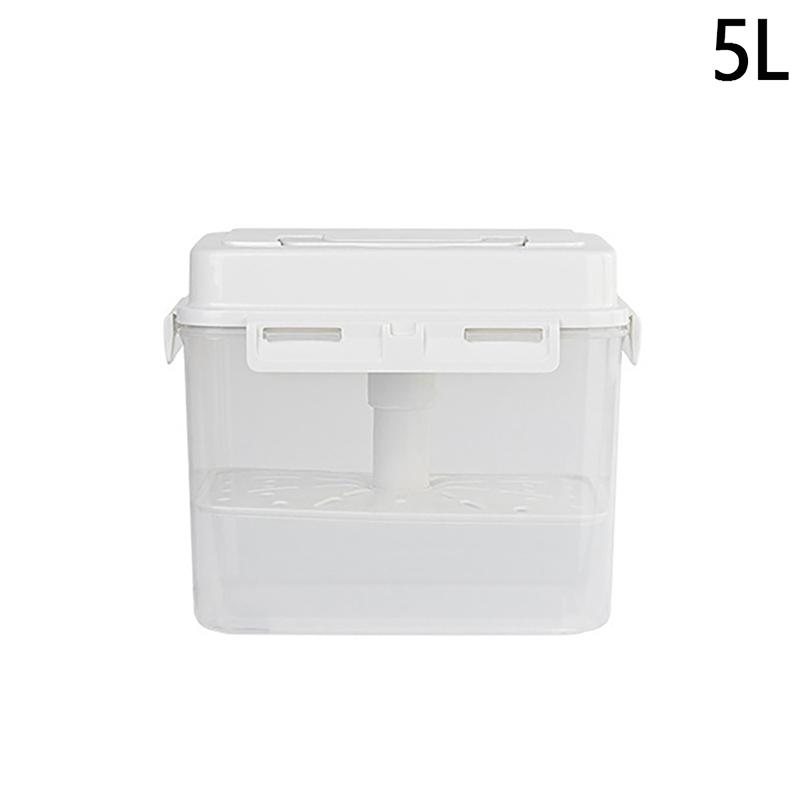 4/5L Pickle Jar Leakproof Pickle Fermentation Container For Gherkin Sauerkraut Kimchi Storage Container And Fermentation