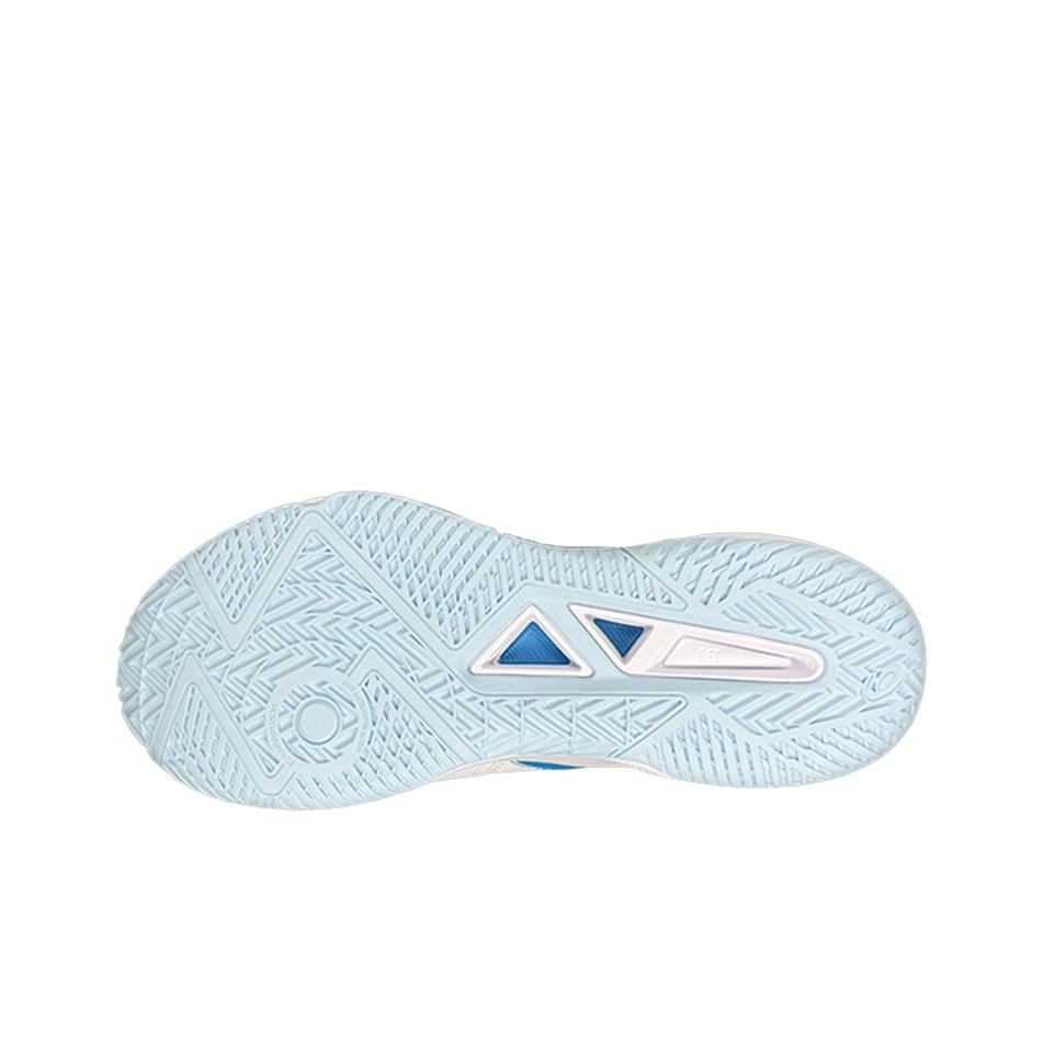 Asics Gel Tactic 12 2E Wide White Blue Coast Unisex Sneakers 1073A071-103