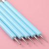 Modeling Dotting Tool Pottery Embossing Tool for Pottery Crafts DIY Crafts Nail Tool 5Pcs Silicone Clay Sculpting Tool