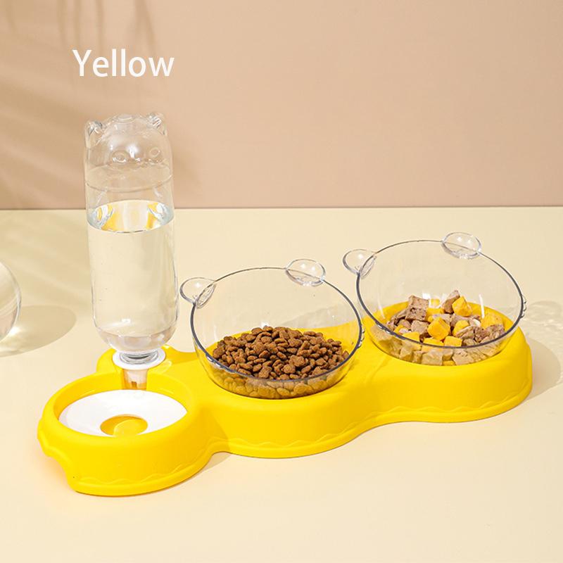 

New design hot sell Automatic Feeder 3-in-1 Drinking Environmental Protection Plastic and Safety Pet Supplies For Cats