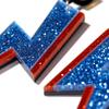 Acrylic Lightning Pendant Earrings Exaggerated Exaggerated Trend Earrings  Women