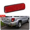 For Jeep Grand Cherokee WJ 1999~2005 56022639AA 56022638AA Left Right Rear Bumper Reflector Light Brake Warning Lamp Red Lens