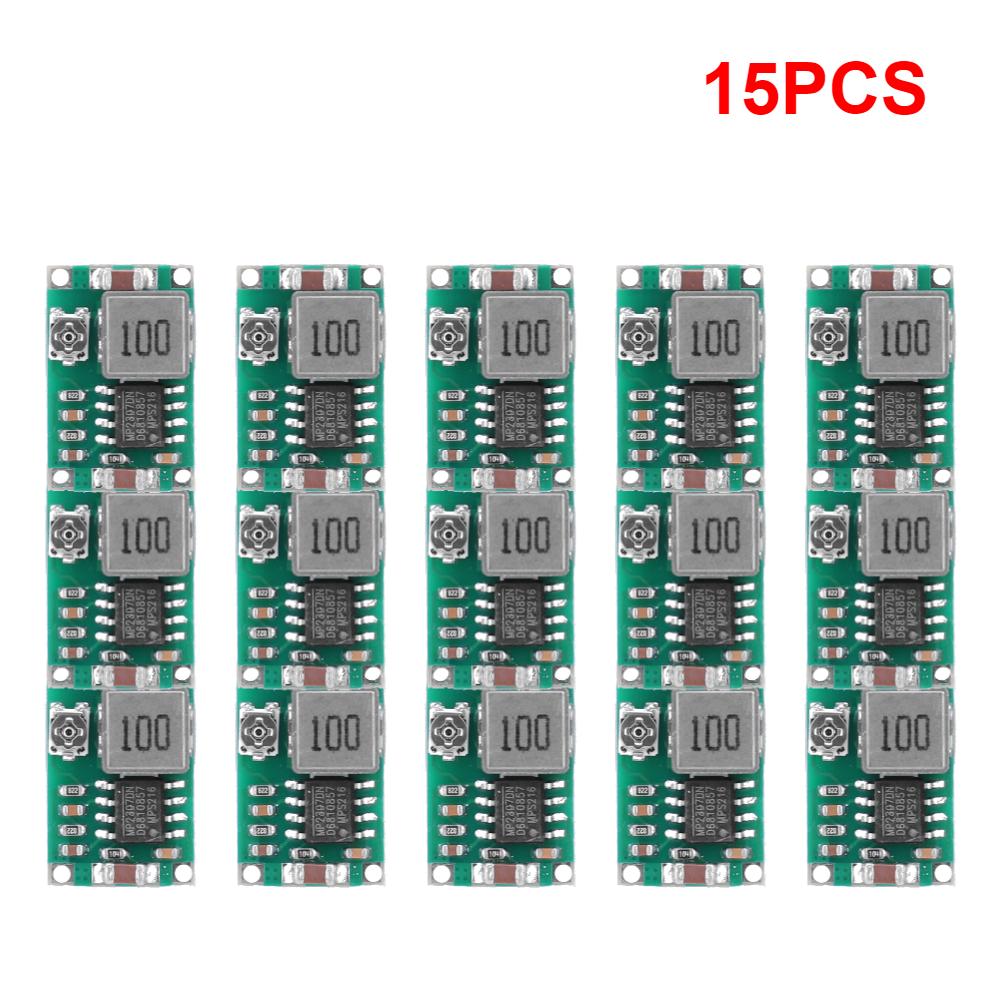 1-50PCS Mini360 RC Airplane Module Mini 360 DC Buck Converter 2A Step Down Module 4.75V-23V to 1V-17V 17x11x4mm LM2596