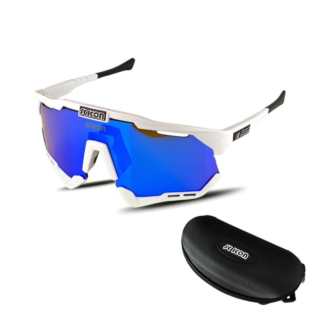 Lunettes de cyclisme polarisées unisexes - Haute définition, Protection solaire coupe-vent pour le vélo