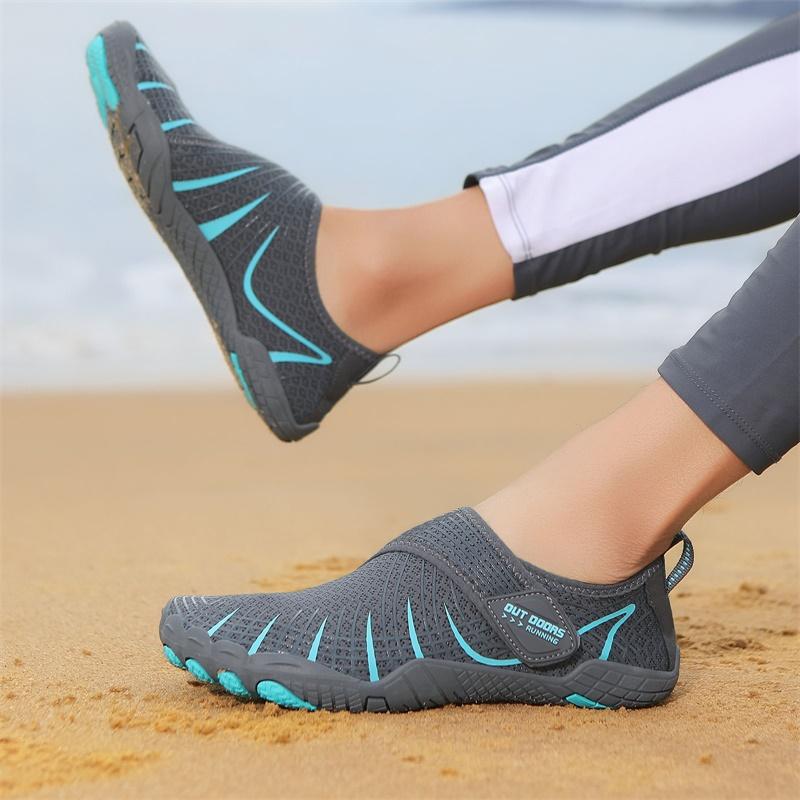 Scarpe da Acqua Antiscivolo Unisex Traspiranti Suola Morbida Scarpa da Wading Asciugatura Rapida Leggere Calzature da Acqua per Immersioni Canyoning Pesca