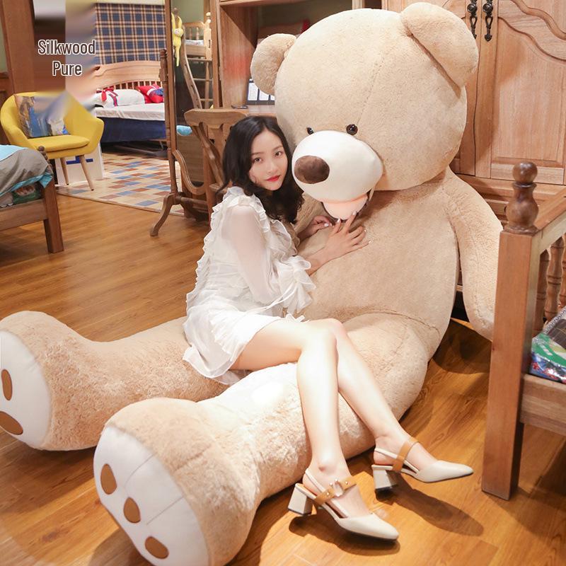 Huggy Bear American Plush Teddy, Cute Giant Panda Doll, Birthday Gift for Girls