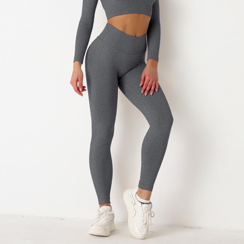 Buy Fitness Legins Nessaj Ribbed 