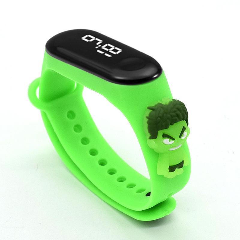 Waterproof LED Touch Cartoon Doll Watch for Kids and Adults - Student Sports Bracelet Gift