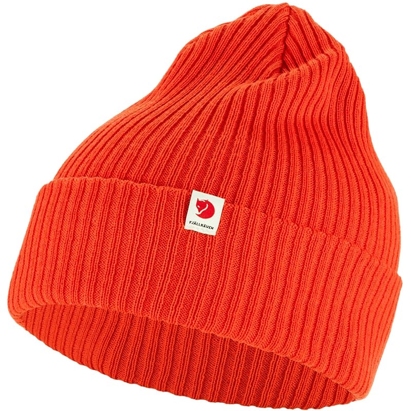 

[Fjällräven] вязаная шапка FJALLRAVEN RIB HAT Впитывающая влагу быстросохнущая 13100184 рамка оранжевая
