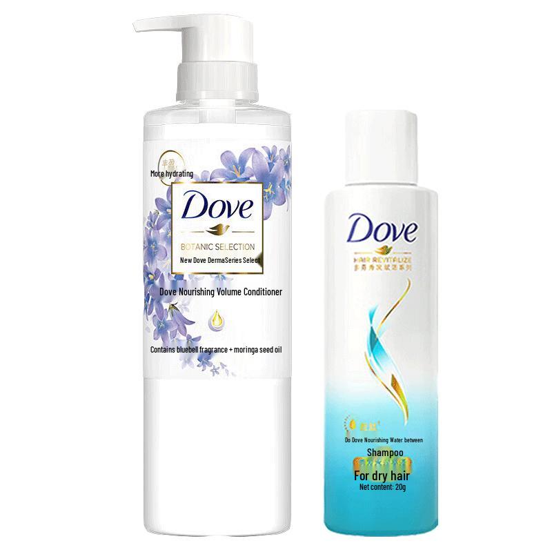 Dove Nourishing Hydration Shampoo & Botanical Volume Conditioner Set