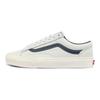 Vans Style 36 Low Top Skate Shoes With Blue Side Stripes Unisex Sneakers White VN0A3DZ3YY2