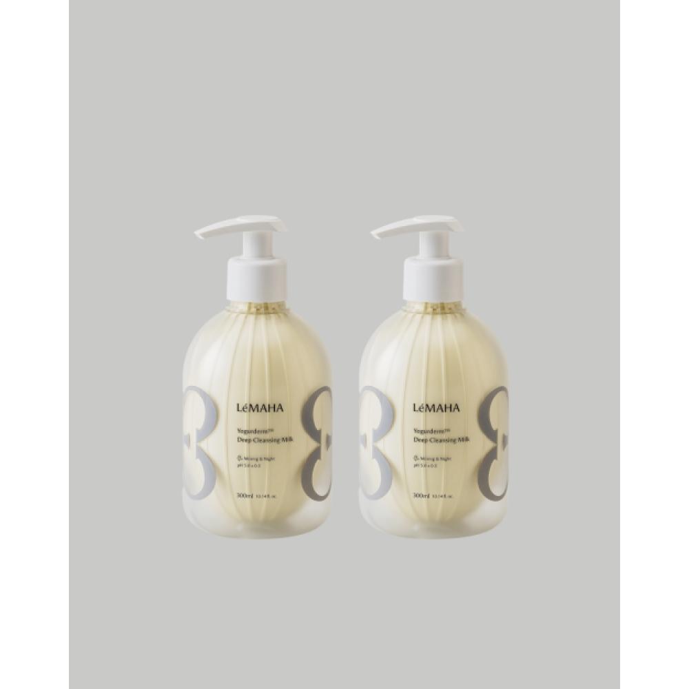 Lemaha [2set] Yogurderm Deep Cleansing Milk 300ml 2ea