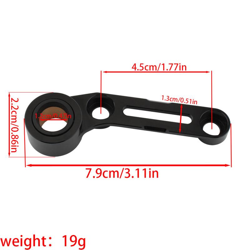 CNC Shifting Gear Shift Stabilizer Auxiliary Support Holder For Triumph Daytona 675/R 2006-2012 Trident 660 Trident660 2021-2024