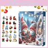 2024 Christmas Gnome Advent Calendar Colorful Pvc Toys For Holiday Fun And Joyful Surprises