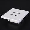 USB DC 2/3/4 /6Ports 5V 3.1A Electric Wall Charger Dock Station Socket Power Outlet Panel Plate Switch Power Adapter Plug