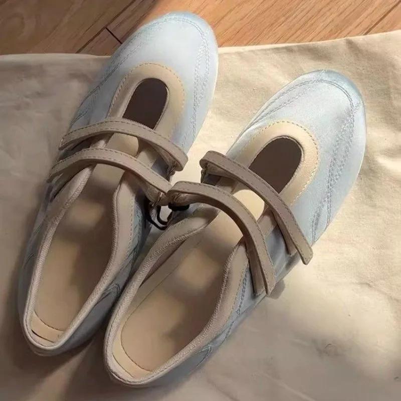 Flats Ballet Shoes Women Sandals Loafers Summer 2025 Trend Shallow Casual Shoes New Dress Comfort Zapatos De Mujer