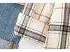 Women's Retro Plaid Flannel Shirt - Korean Style Cardigan Jacket for Spring & Autumn