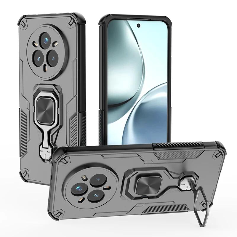 Rotatable Kickstand Capa for Realme 14 Pro 5G 14 Pro+ Plus Case Magnetic Ring Holder Cover for OPPO Realme 14 Pro Plus Fundas