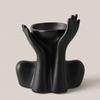 Art Human Body Sculpture Silicone Molds Vase Resin Moulds for Epoxy Resin, Silicone Flowerpots Molds for Home Decoration