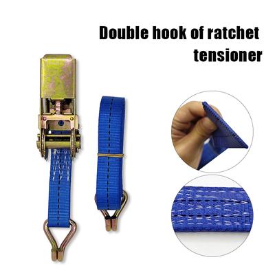 1Pcs 5M Car Motorcycle Lorry Lashing Cargo Strap Ratchet Belt Weaving 5M Wear Resistant With Metal Buckle Tie Down Polyester
