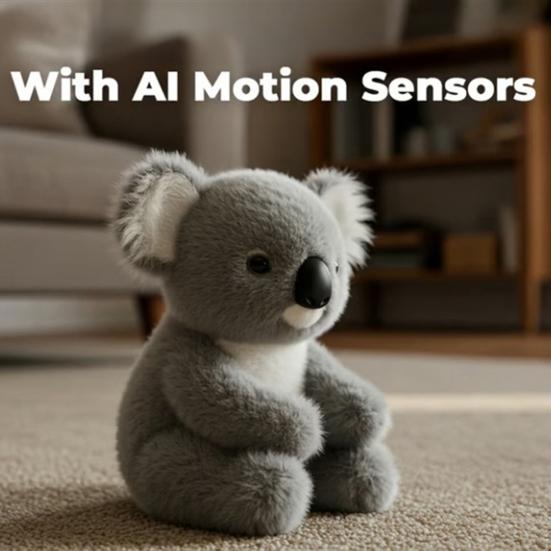 Plush Sitting Koala Simulation Soft Stuffed Animal Cozy Dog Panda Koala Plush Doll for Children Christmas Gifts
