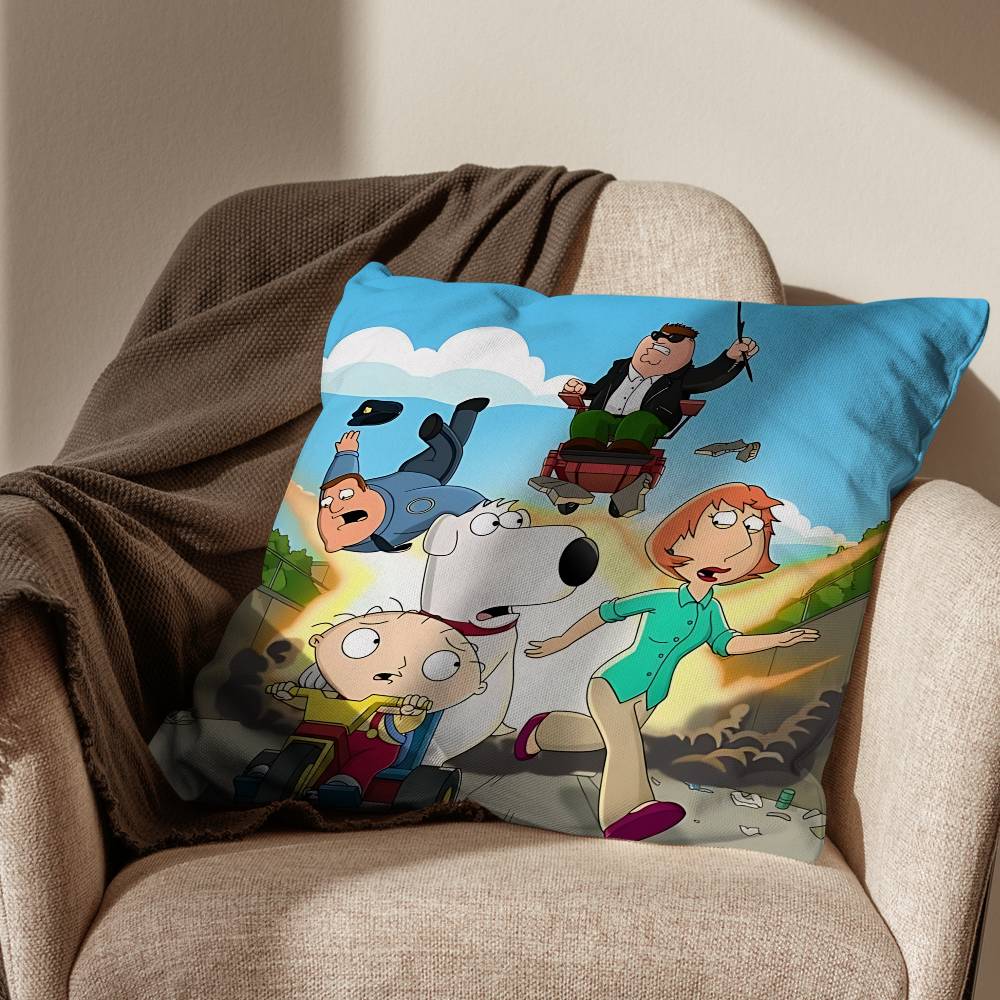 meme Cutaway Gags Family Guy pillow cover living room sofa cushion cover bedroom room bed pillow cover home decoration