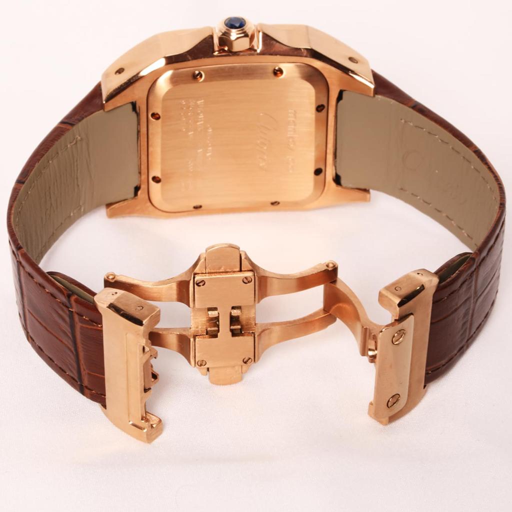 Watch OMECO Clitoris mankos100 Japanese Movement Luxury Watch Watch Omeko Clock Men's Men's (Gold)