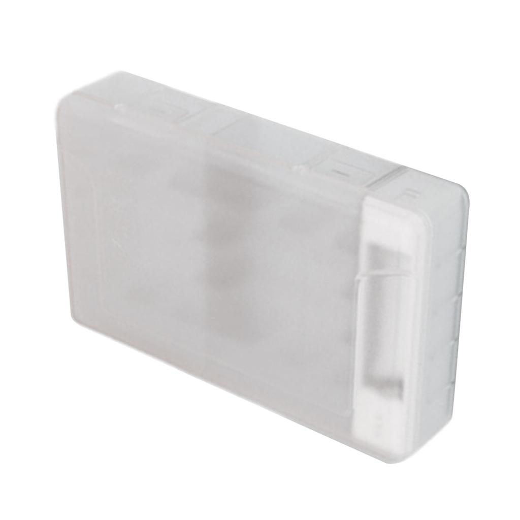 Battery Organizers Case For AA/AAA Batteries Storage Box With Tester Function Large Capacity Clear Storage Boxes