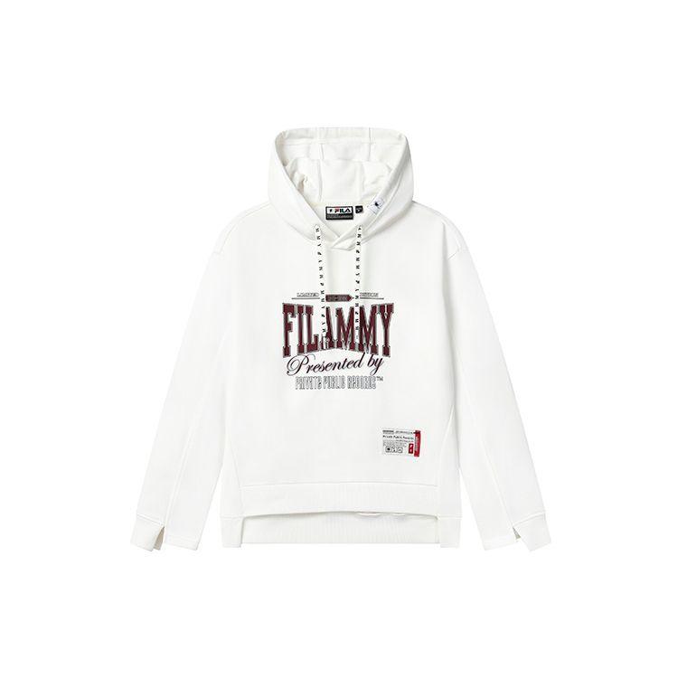 

FILA X Mihara Yasuhiro Collaboration American Hoodie Autumn Letter Pattern Print Drawstring Hooded Long Sleeve Hoodie Women hoodies F11W313205F-IV XL