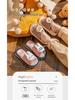 Children's Cute Cartoon Non-slip Linen Slippers - Spring Autumn Indoor Home for Boys & Girls, Parent-Child Four Seasons Wear