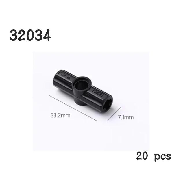 Construction Bricks DO IT YOURSELF Technical Parts Axle Pin Connectors 32034 3 32014 2853 3713 22961 14720 48496 MOC Blocks Learning Toy