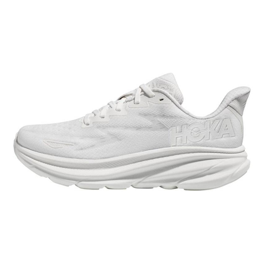 HOKA ONE ONE Clifton 9 White Sneakers 1127895-WWH
