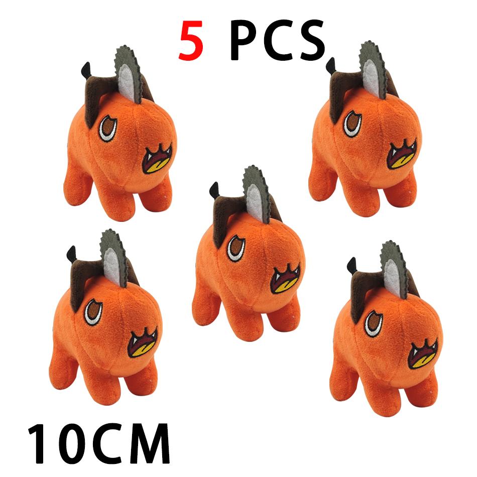 10-40cm Anime Chainsaw Man Dolls Plush Toy Cartoon Pochita Orange Dog Pillow Stuffed Soft Toy for Kids Birthday Gift