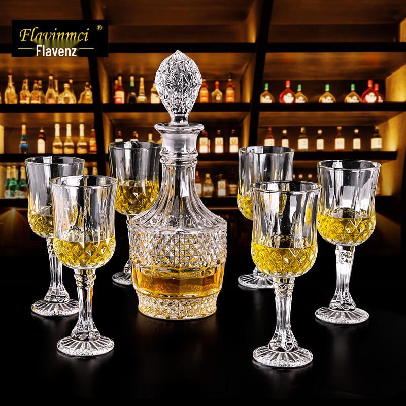 Flavinmci Crystal Glass Wine Glass