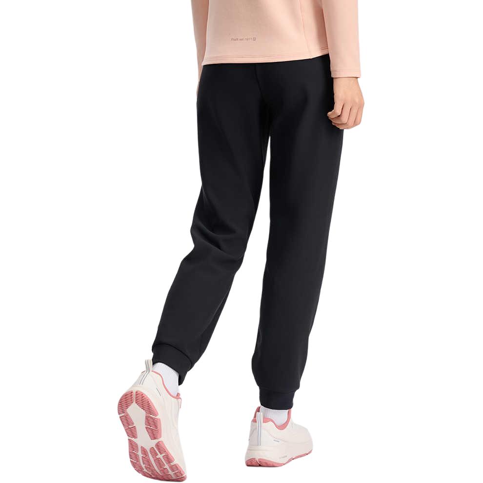 New FILA Athletics Knitted Sweatpants Women's Pitch Black A11W511605FBK