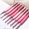 Beginner Soft-Grip Crochet Hook Set for DIY Knitting and Micro-Hooking