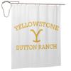 Yllowstone Dtton Ranch Shower Curtain Bathroom Polyester Waterproof Bath Curtains With Hooks