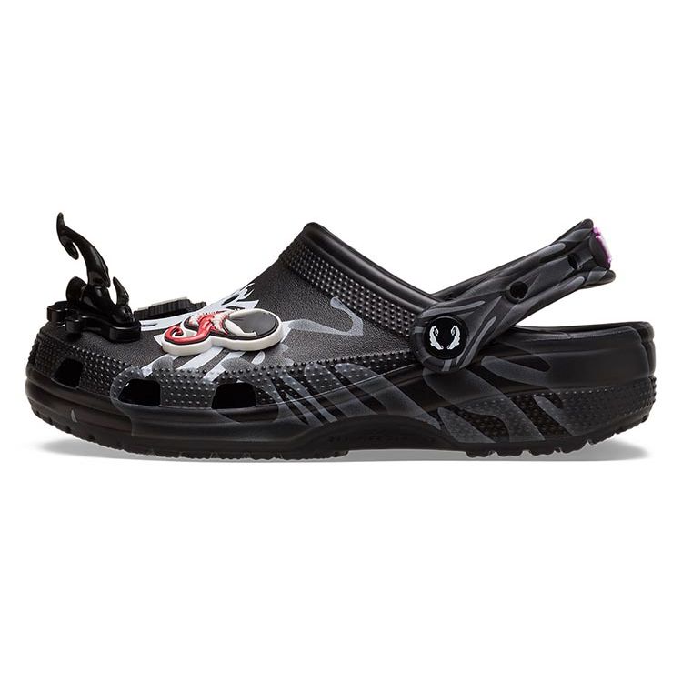 Marvel x Crocs Classic Clog Venom Унисекс Кроксы Черные 208864-001 34-35