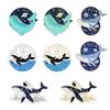 Cute Whale Enamel Pins for Birthday Party Favor Gifts