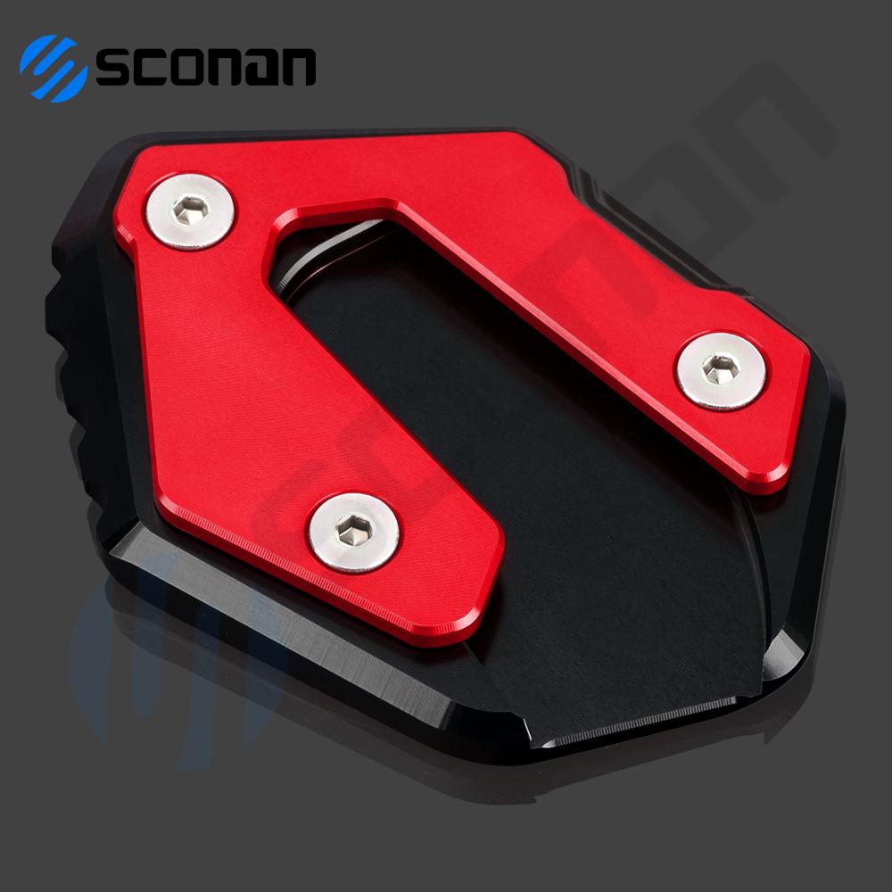 Motorcycle Accessories Kickstand Foot Side Stand Extension Pad Support Plate Enlarge For YAMAHA TRACER 7 GT 7GT TRACER7 TRACER