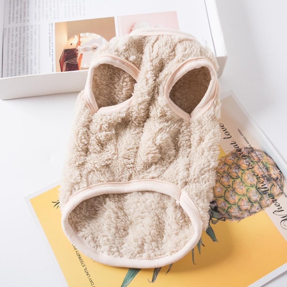 Zimní kostým Koťátko Svetr Fleece Oblečení pro mazlíčky Nový Malý pes Pulovr Potřeby pro mazlíčky