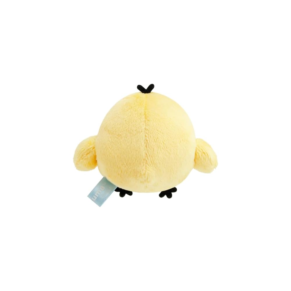 San-X Rilakkuma Keyring Plush Toy Kiiroitori 60mm Height 80mm Width 55mm Depth
