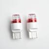 2pcs Red Strobe Flashing Blinking LED Lamp Brake Tail Light Parking Safety 12V High Power 7443 7440 LED Strobe Light Bulbs