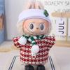 Lapupu 17cm Christmas Doll Clothes: First & Second Gen Sit-Sit Party Sweater